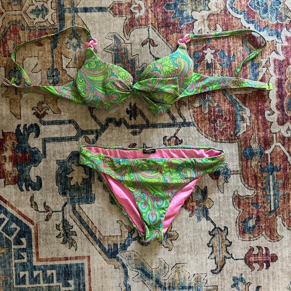 Calzedonia bikini set in green - Picture 1 of 3